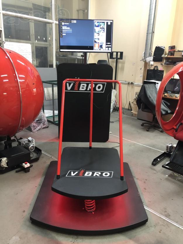 Пружинный VR аттракцион Vibro с производства по скидке.